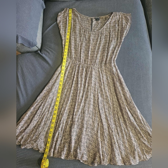 Club Monaco brown nude dress sz 8 - Picture 4 of 16